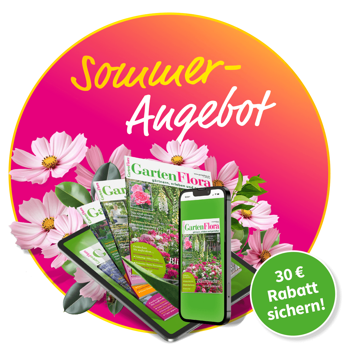 GartenFlora Sommer-Angebot