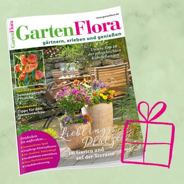 GartenFlora Geschenkabo für 1 Jahr