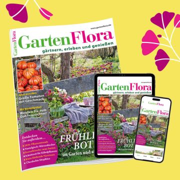 1 Jahr GartenFlora inkl. E-Paper lesen