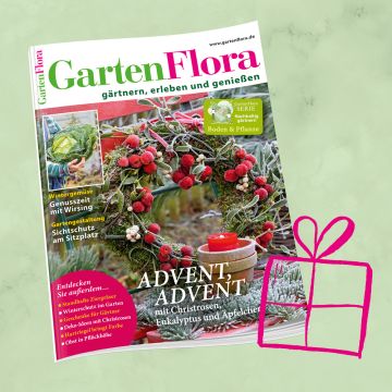GartenFlora Geschenkabo für 1 Jahr