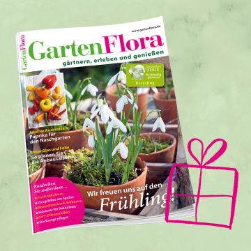 GartenFlora Geschenkabo für 1 Jahr