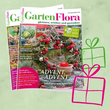GartenFlora Geschenkabo für 2 Jahre