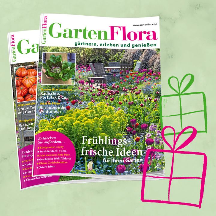 GartenFlora Geschenkabo für 2 Jahre