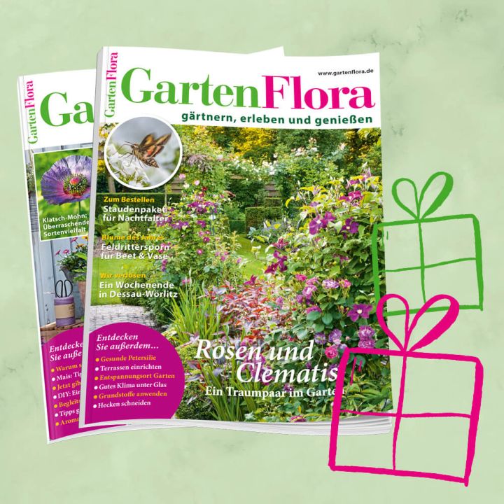 GartenFlora Geschenkabo f&uuml;r 2 Jahre